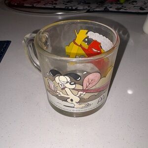 Garfield cartoon vintage coffee mug McDonald’s collector cup odie